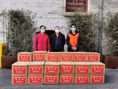 戰疫情，愛心傳遞